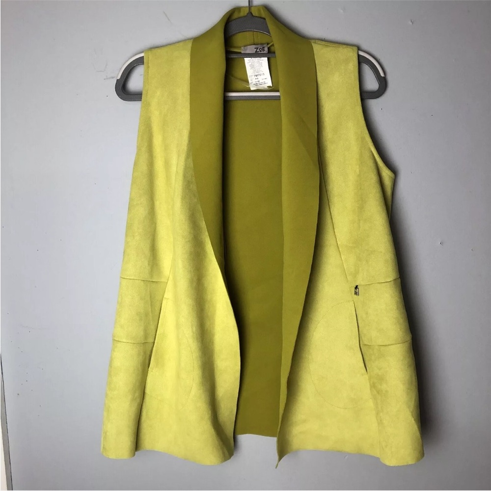 Zoe Michael Phillips Green Strechy Vest Top